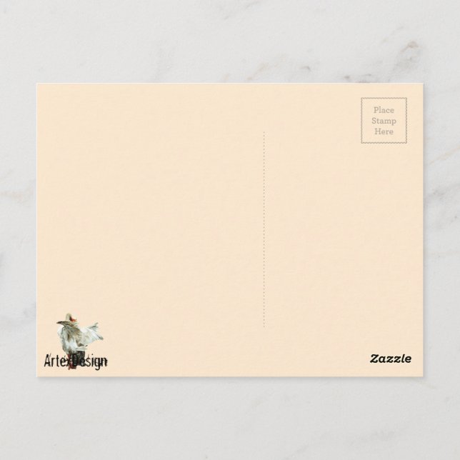 Will you Dance? Postcard (Back)