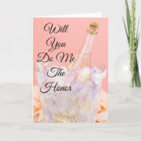 WILL YOU DO ME THE HONOR **PROPOSAL CARD**