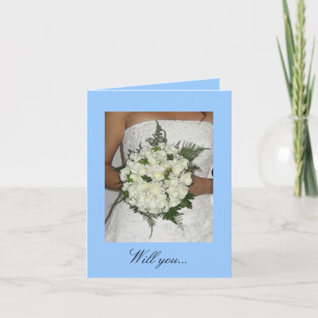 Will you... invitation card (Front)