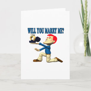 Will You Marry Me 12 Card