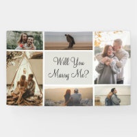 Will You Marry Me | 6 Photo Collage Proposal