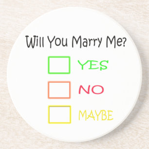 Will You Marry Me by Shirley Taylor Coaster