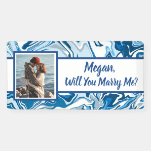 Will you Marry Me Custom Name Proposal    Banner