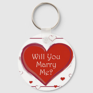 Will you Marry Me Keychain