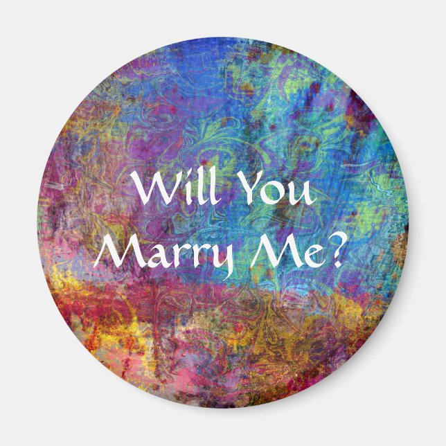 Will You Marry Me? Magnet (Front)