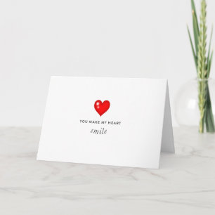 WILL YOU ***MARRY ME***  MAKE MY HEART SMILE 4EVER CARD