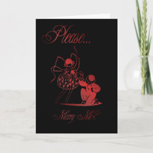 Will you marry me? Marriage proposal Card