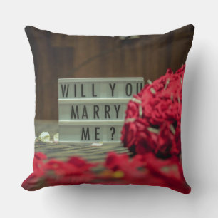 Will You Marry Me? Marriage Proposal Cushion