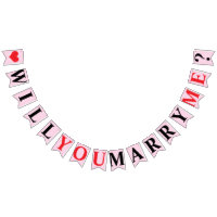 WILL YOU MARRY ME? MARRIAGE PROPOSAL - Pink Colour