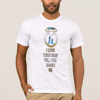 Will you marry me marriage proposal T-Shirt