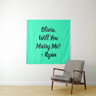 Will You Marry Me | Marriage Proposal  Tapestry