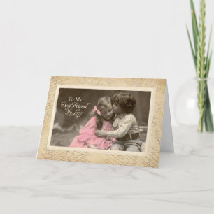 Will You Marry Me, Marriage Proposal, Vintage Kiss Card