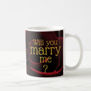 WILL YOU MARRY ME? Marriage Valentine's Christian Coffee Mug