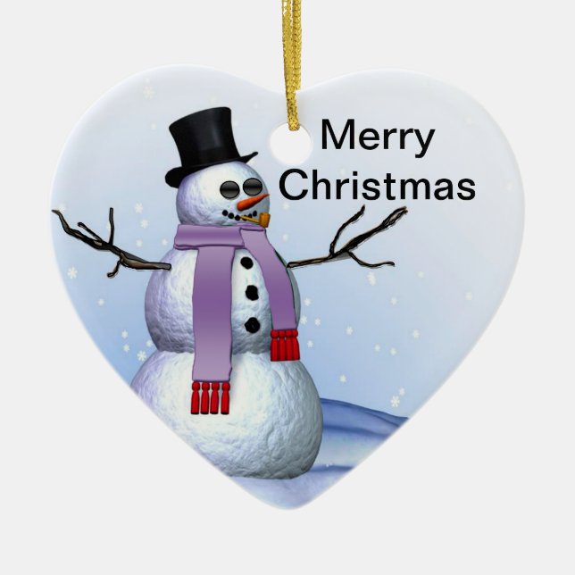 Will You Marry Me Merry Christmas Ornament (Front)