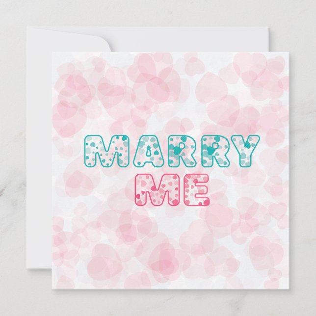 Will You Marry Me? My Sweet Heart Card (Front)