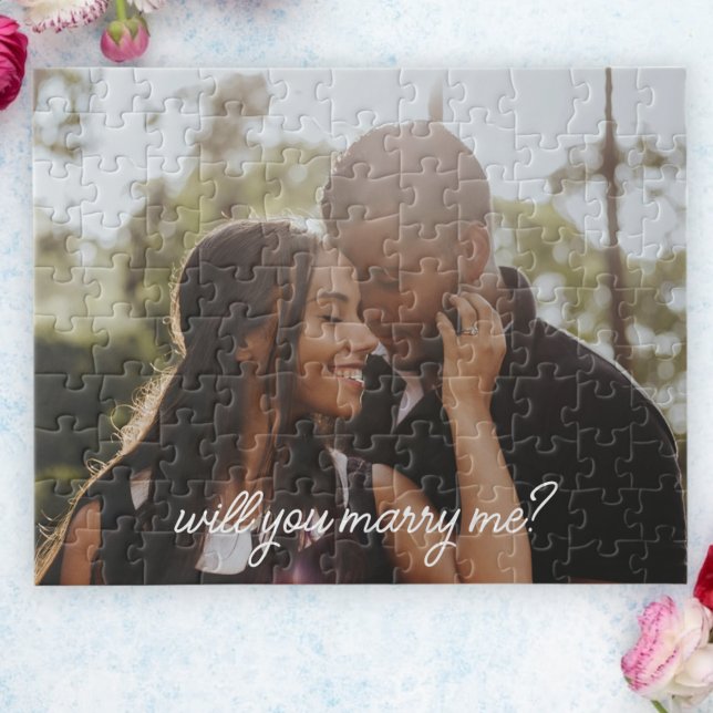 Will you marry me personalised proposal jigsaw puzzle (Creator Uploaded)
