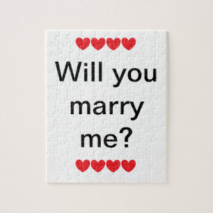 "Will You Marry Me?" Puzzle