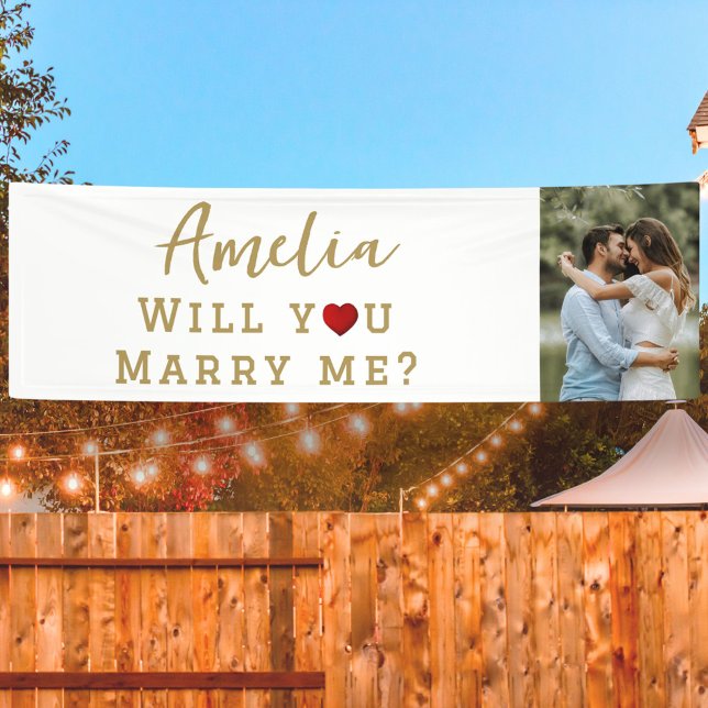 Will you marry me Romantic Proposal Photo Banner (Creator Uploaded)