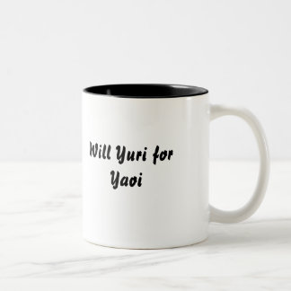 Will Yuri for Yaoi Two-Tone Coffee Mug