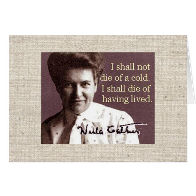 Willa Cather (Front Horizontal)