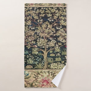Willam Morris beautiful designs and creations,Vint Bath Towel