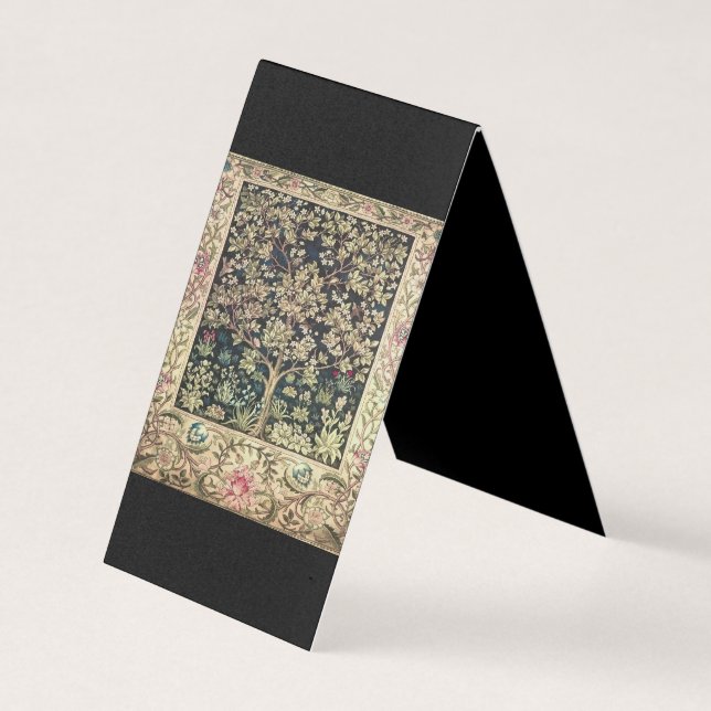 Willam Morris beautiful designs and creations,Vint Business Card (Front)