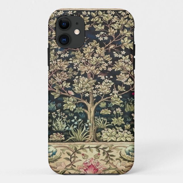 Willam Morris beautiful designs and creations,Vint Case-Mate iPhone Case (Back)