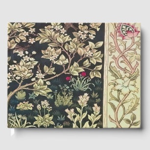 Willam Morris beautiful designs and creations,Vint Guest Book