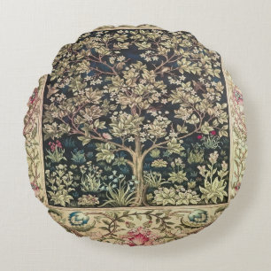 Willam Morris beautiful designs and creations,Vint Round Cushion
