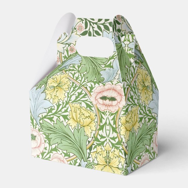 Willam Morris Myrtle Garden Floral Classic Favour Box (Front Side)