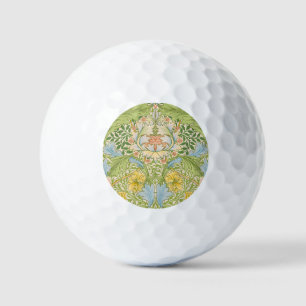 Willam Morris Myrtle Garden Floral Classic Golf Balls