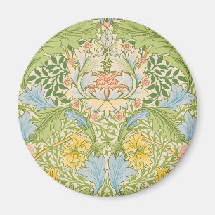 Willam Morris Myrtle Garden Floral Classic Magnet