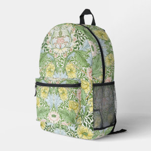Willam Morris Myrtle Garden Floral Classic Printed Backpack