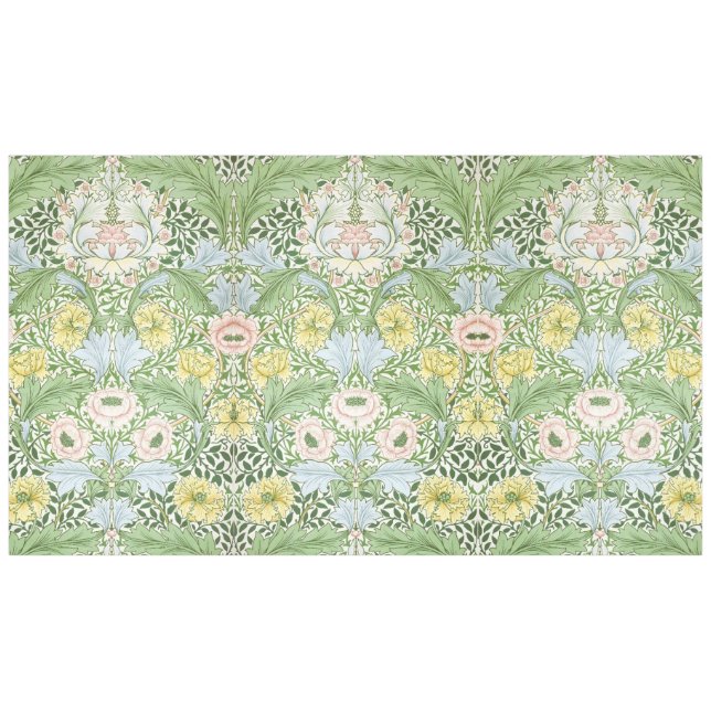 Willam Morris Myrtle Garden Floral Classic Tablecloth (Front (Horizontal))