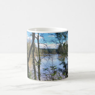 Willamette River from Champoeg State Park, Oregon Coffee Mug