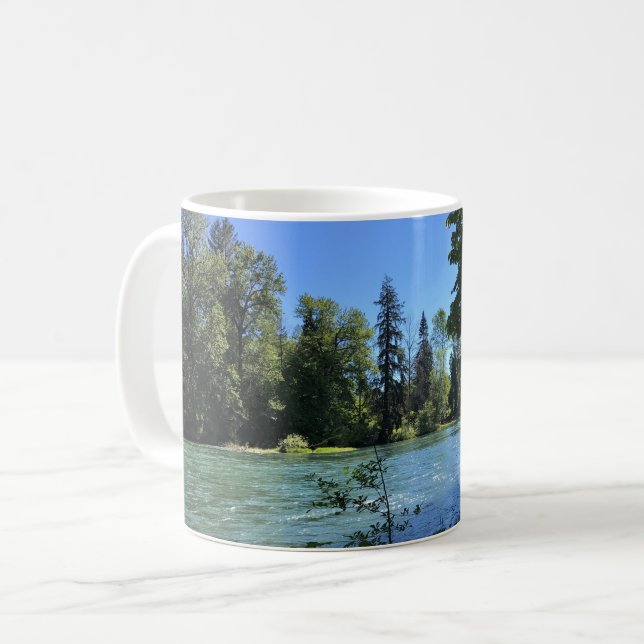 Willamette River, OR Coffee Mug (Front Left)