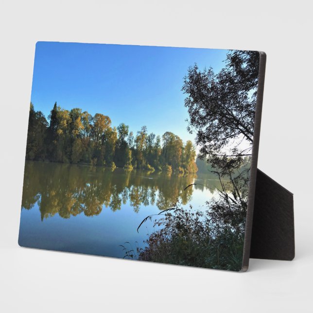 Willamette River, OR Plaque (Side)