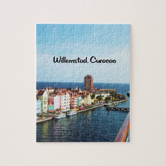 Willemstad Curacao Jigsaw Puzzle (Vertical)