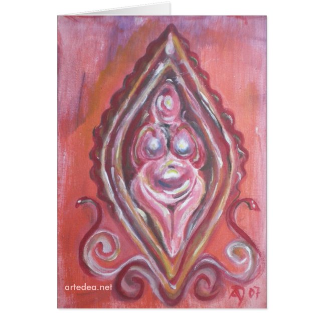 Willendorferin greeting cards (Front)