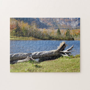Willey's Pond, Saco River, North Conway, N.H. Jigsaw Puzzle