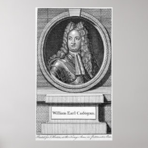 William, 1st Earl Cadogan Poster