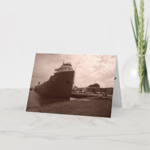 "WILLIAM A. IRVIN in Sepia" Get Well Card