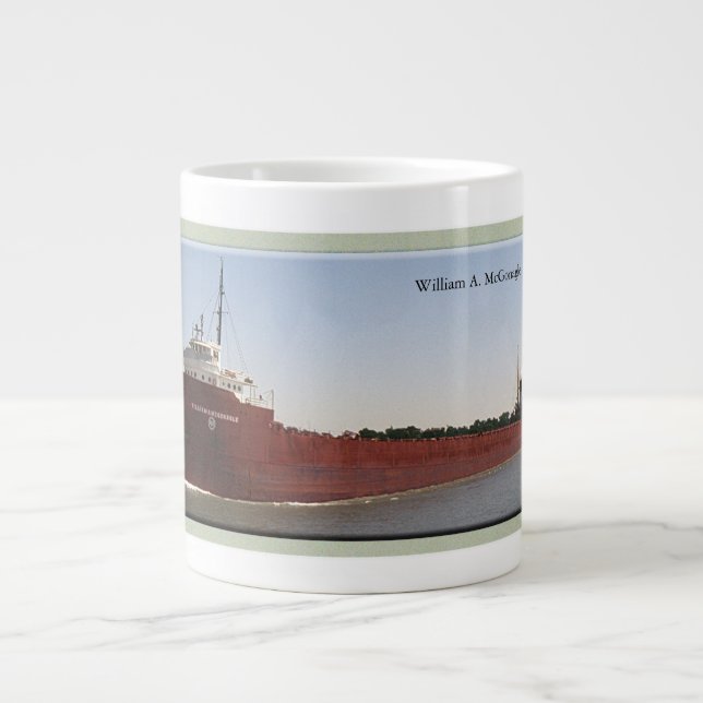 William A. McGonagle jumbo mug (Front)