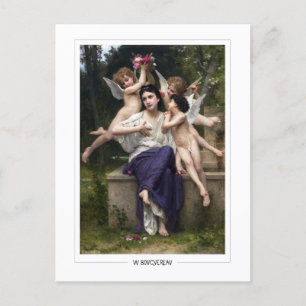 William-Adolphe Bouguereau #155 - Fine Art Postcard