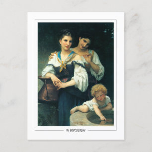 William-Adolphe Bouguereau #15 - Fine Art Postcard
