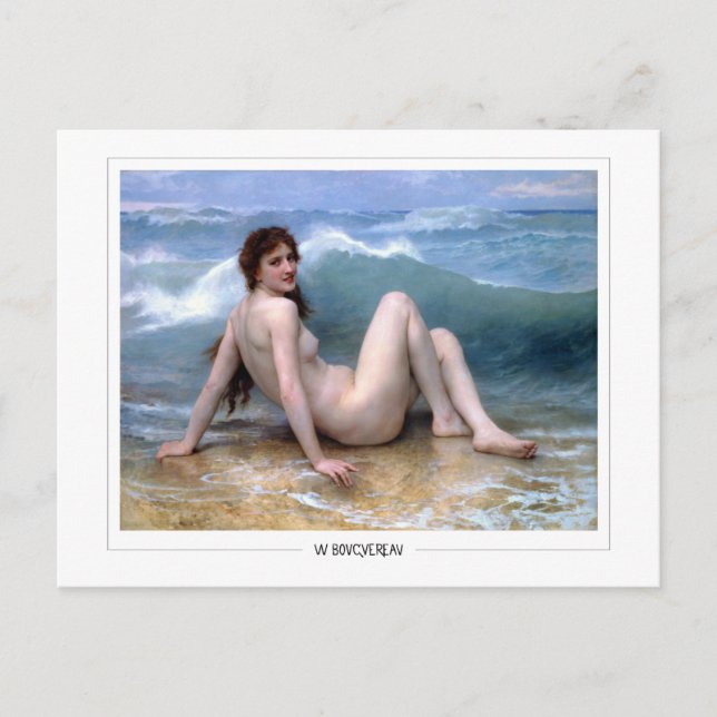 William-Adolphe Bouguereau #323 - Fine Art Postcard (Front)