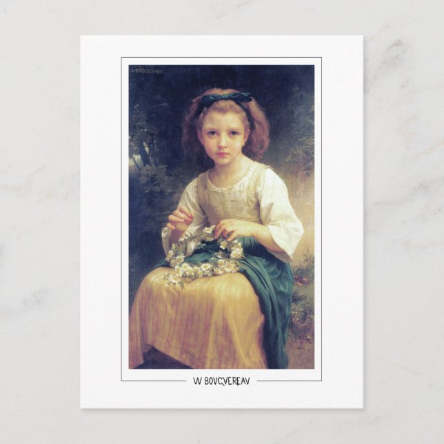 William-Adolphe Bouguereau #8 - Fine Art Postcard (Front)