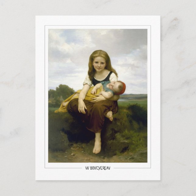 William-Adolphe Bouguereau #9 - Fine Art Postcard (Front)