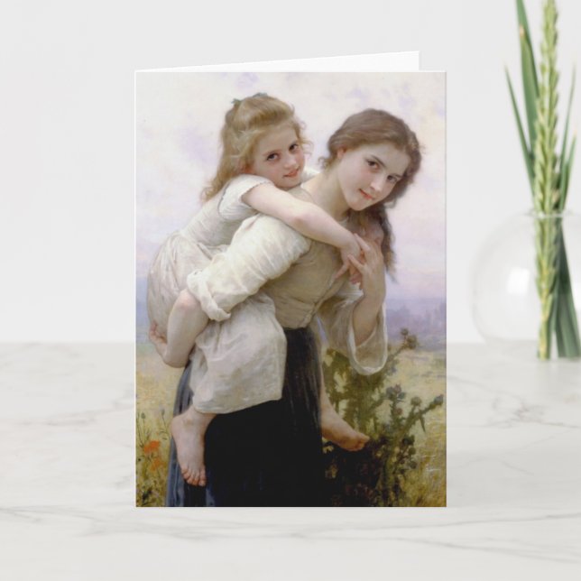 William Adolphe Bouguereau Art Card (Front)