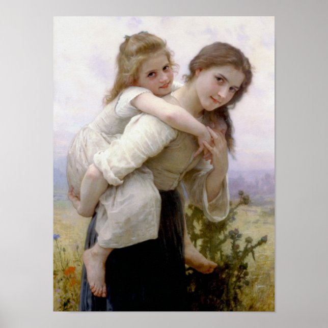 William Adolphe Bouguereau Art Poster (Front)